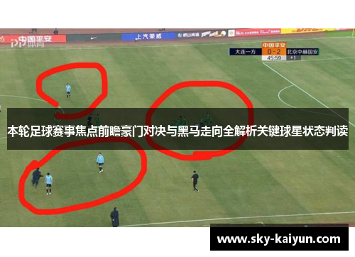 本轮足球赛事焦点前瞻豪门对决与黑马走向全解析关键球星状态判读 本轮足球赛事焦点前瞻豪门对决与黑马走向全解析关键球星状态判读