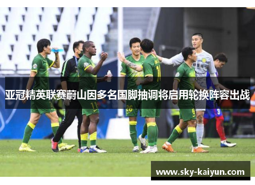 亚冠精英联赛蔚山因多名国脚抽调将启用轮换阵容出战 亚冠精英联赛蔚山因多名国脚抽调将启用轮换阵容出战